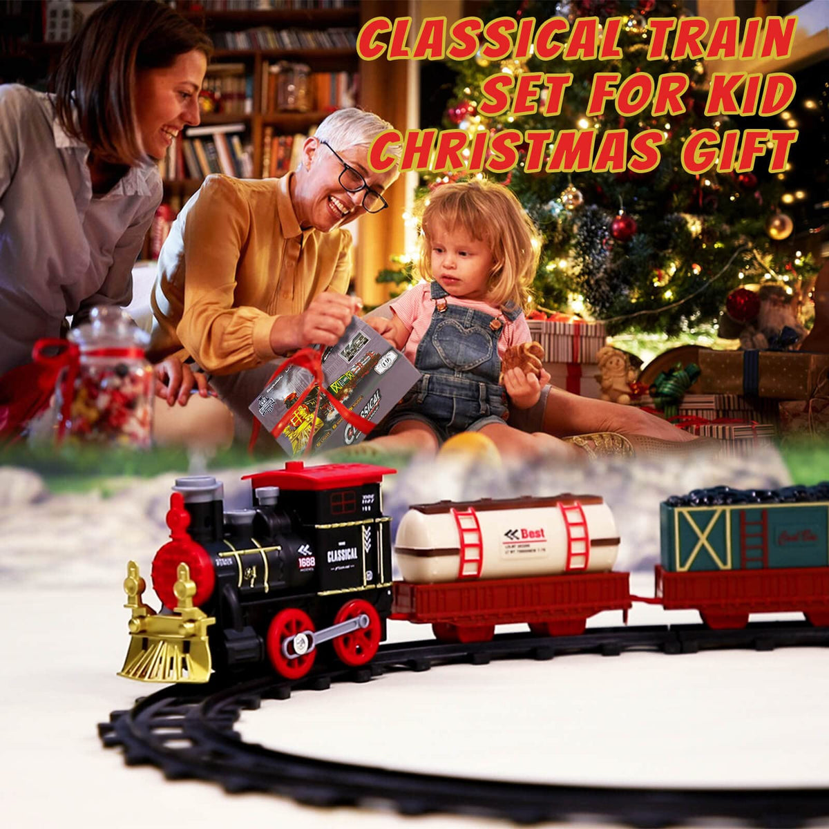 Train Set for Christmas Tree Nice2you